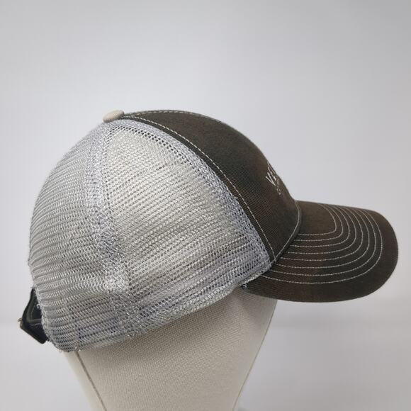 Veterans Community Project Strapback Trucker Hat Black One Size Mesh Back Ha - Picture 5 of 9